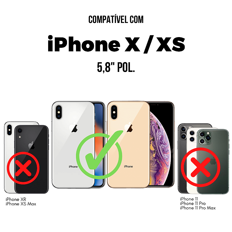 Capa para iPhone X / XS - Stronger Rosa - Gshield