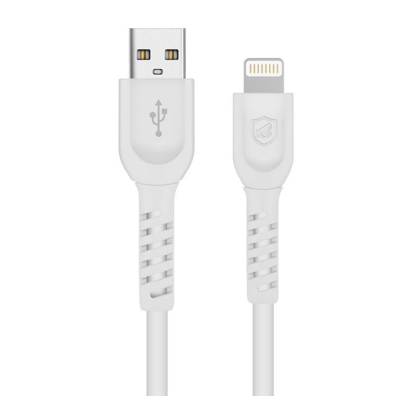 Kit Carregador Turbo Triplo + Cabo Dual Shock Lightning MFI - Branco - Gshield - foto 5