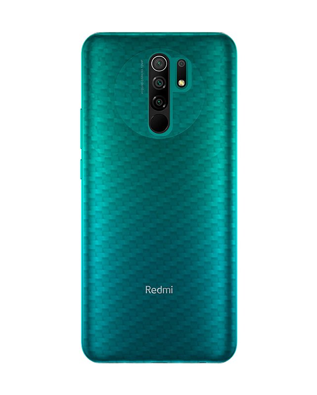 Película para Xiaomi Redmi 9 - Traseira de Fibra de Carbono - Gshield