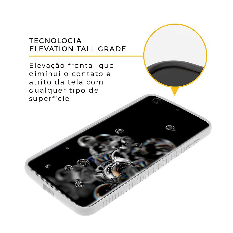 Capa para Samsung Galaxy S20 Ultra - Stronger Branca - Gshield - foto 4