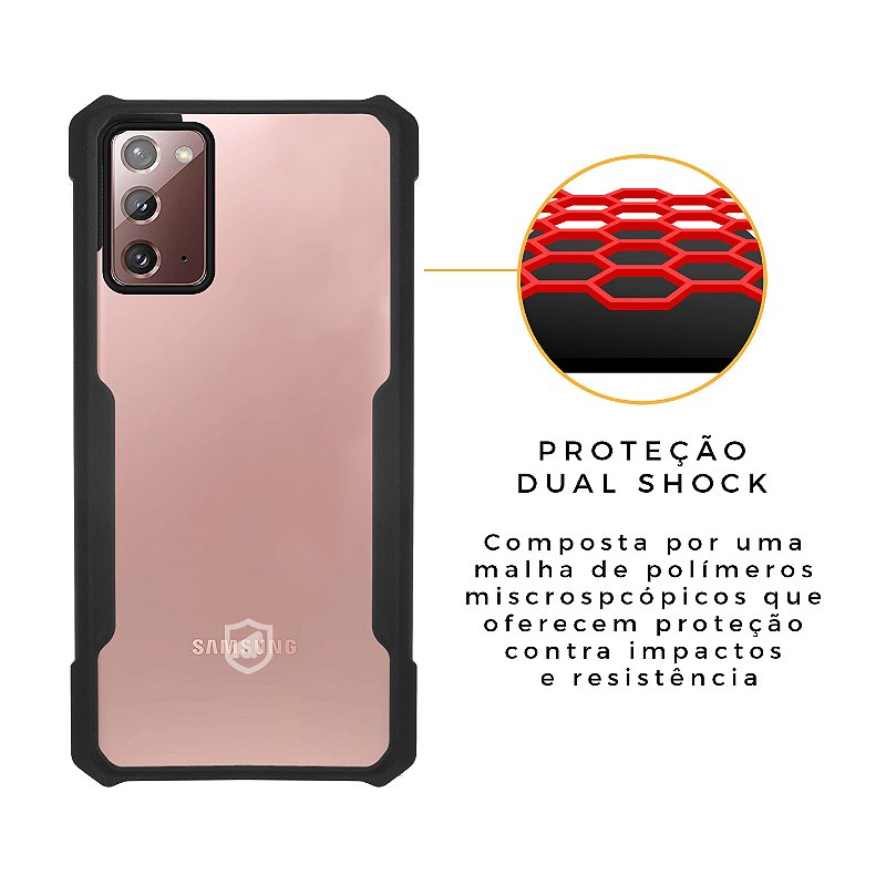Capa para Samsung Galaxy Note 20 - Dual Shock X - Gshield - foto 4