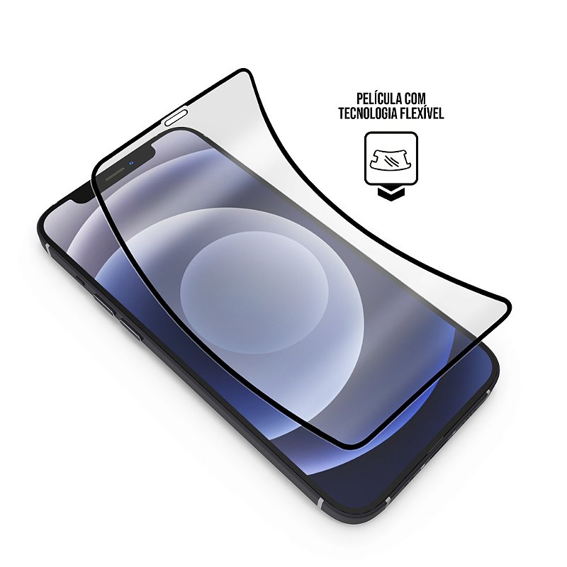 Película para Xiaomi Redmi 9C - Defender Glass Preta - Gshield