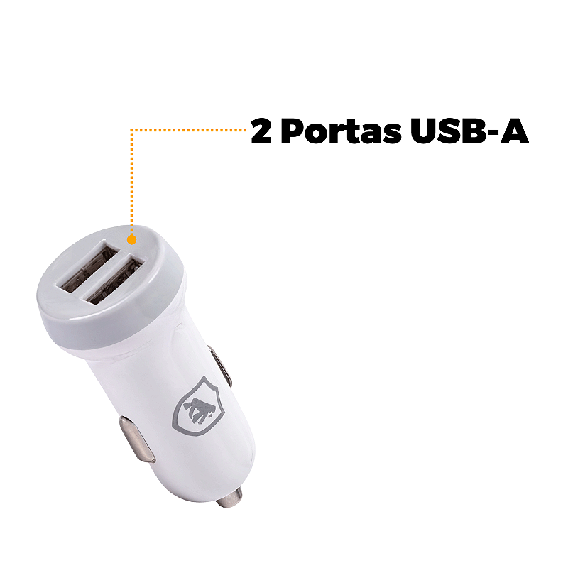 Carregador Veicular Flex USB-A - Gshield