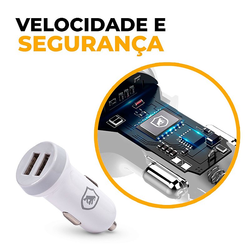 Carregador Veicular Flex USB-A - Gshield