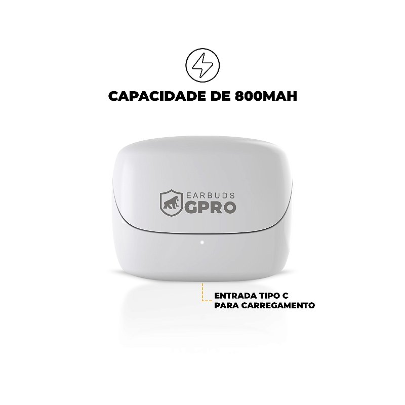 Fone de Ouvido Bluetooth - Earbuds GPro - TWS - Gshield - foto 3
