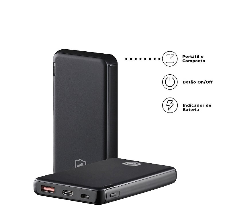 Carregador Portátil Powerfast - 20.000mAh - Gshield - foto 3