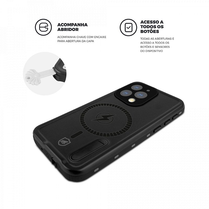 Capa à Prova d'água Nautical para iPhone 12 Pro - Gshield - foto 5
