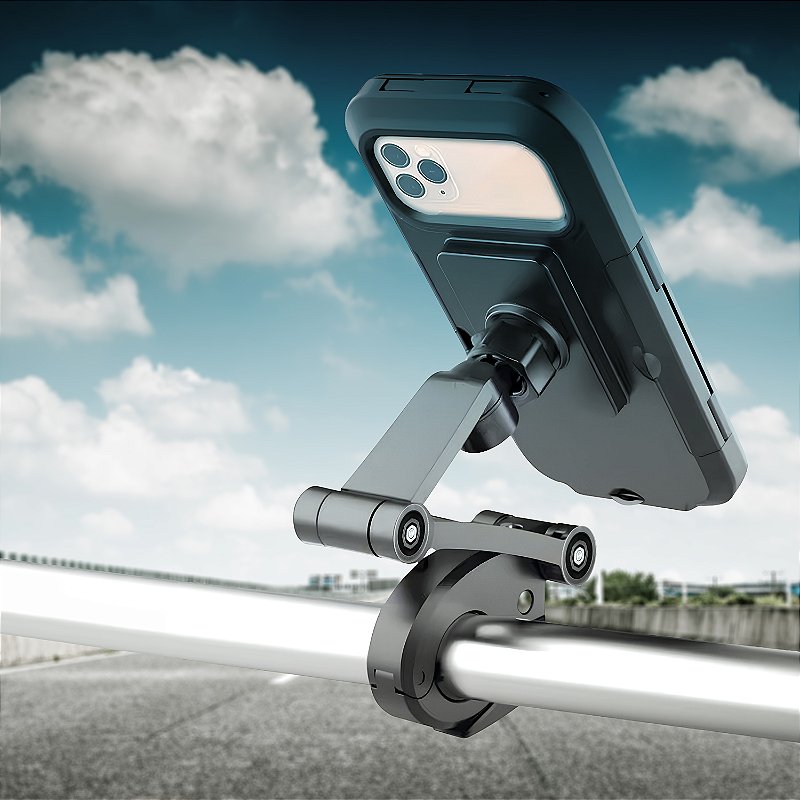 Suporte para Moto, Bicicleta, Bike - à prova d'água e com rotação 360º - Dual Tech - Pequenos Defeitos -Gshield - foto 4