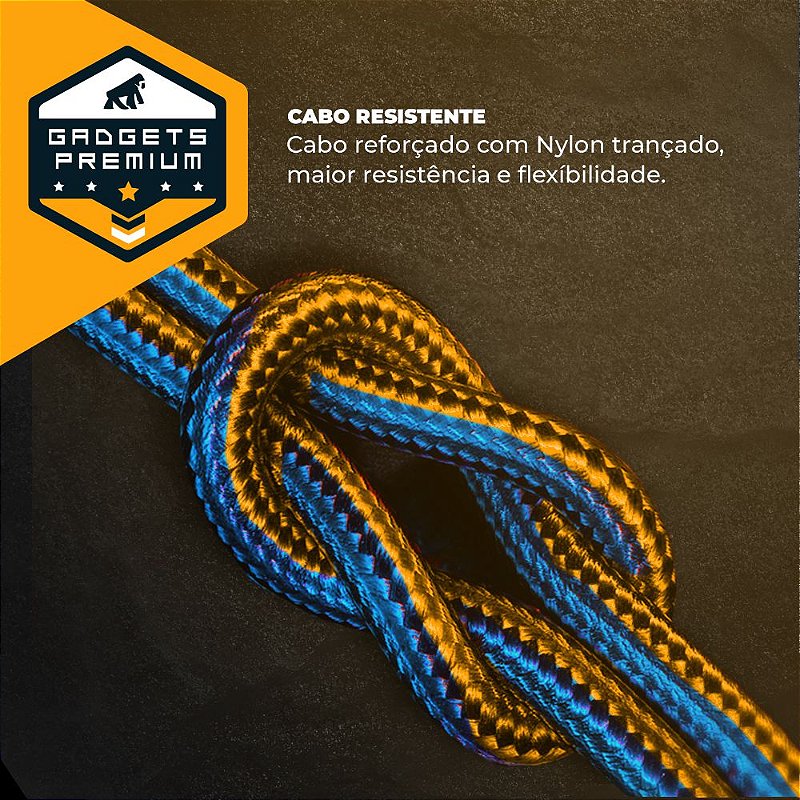 Cabo Tank Gear 180º Tipo C 1,2 m - Gshield