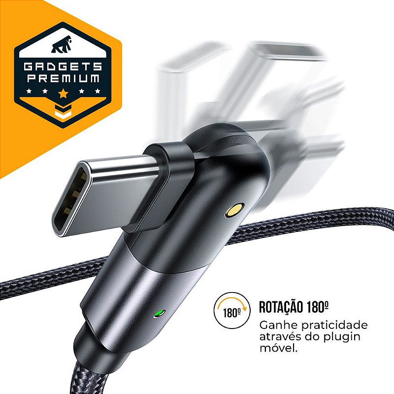 Cabo Tank Gear 180º Tipo C 1,2 m - Gshield