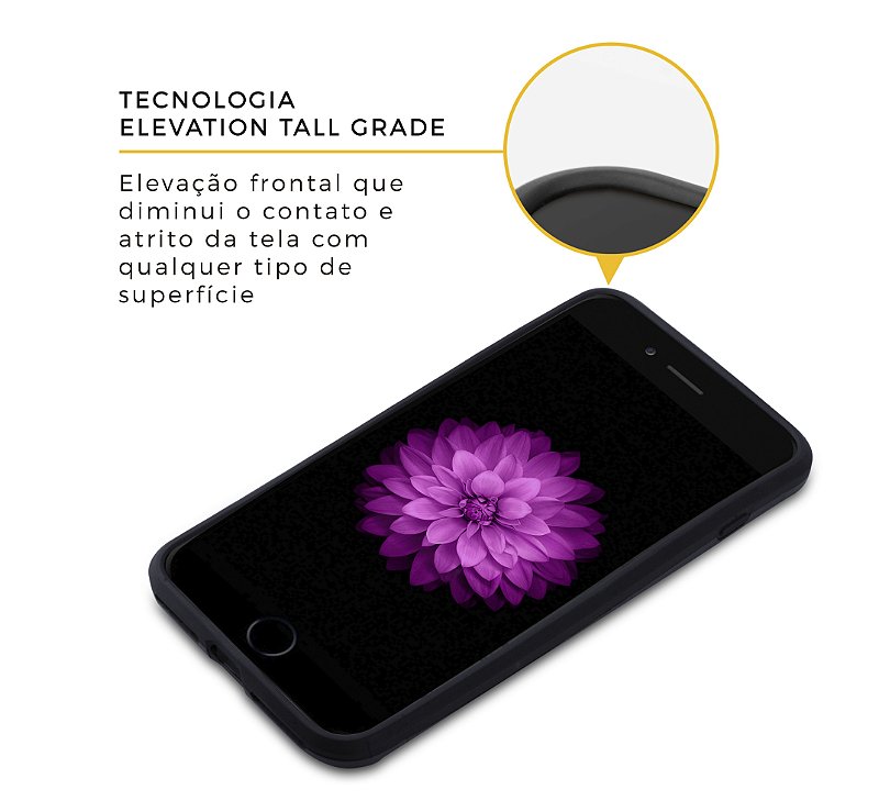 Kit Capa Armor e Película Vidro Dupla iPhone 6 Plus, 6s Plus - Gshield - foto 5