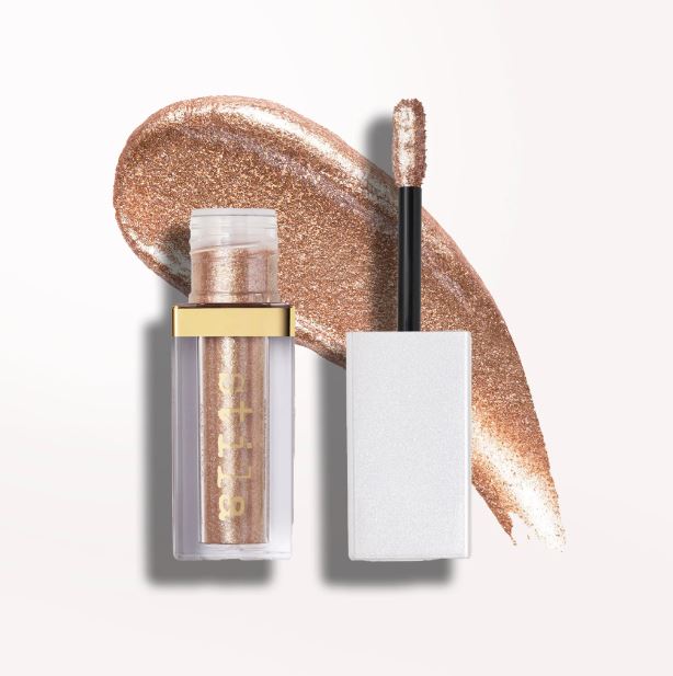 Ocean champagne with kaleidoscope pearl stila Glisten & Glow Liquid