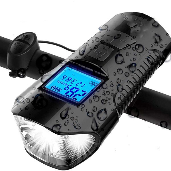 Farol de bike com velocimetro Clearance