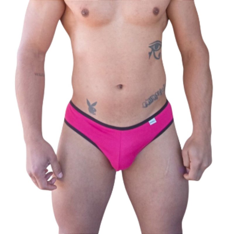 Cueca Fio Dental em Algodão Kit com 2