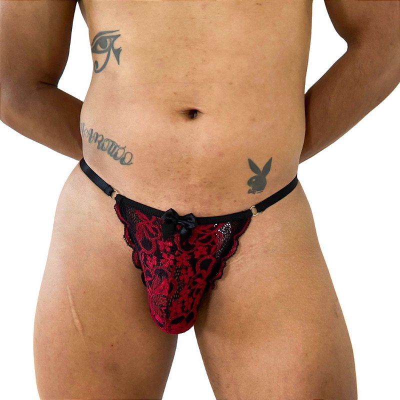 Calcinha Masculina Micro Fio Dental Cris