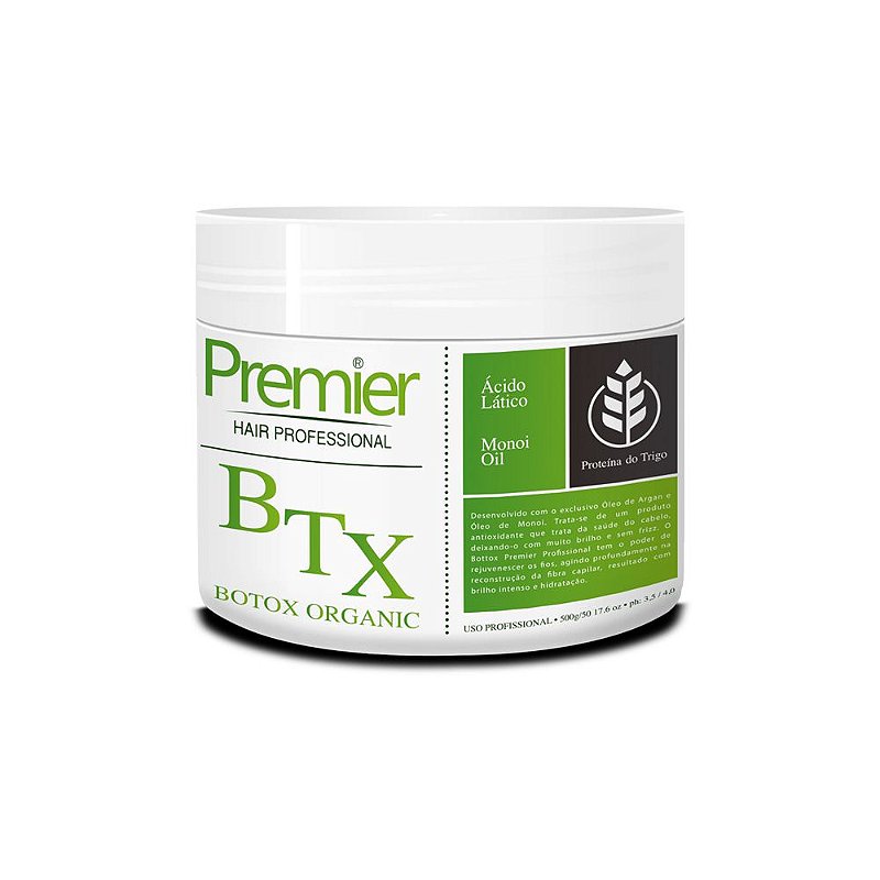 Premier Hair Botox Orgânico sem formol Loja de fábrica
