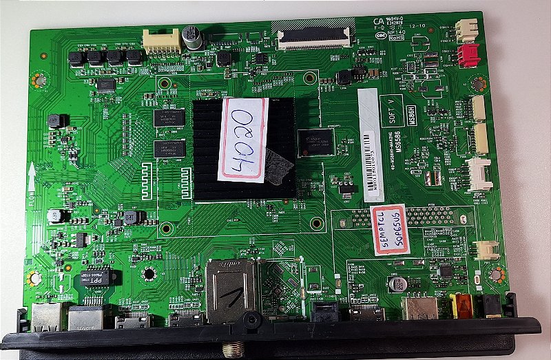 Placa Principal Tv Tcl 50p65us 40-ms86h1-maa2hg - MEGAELETROSOM