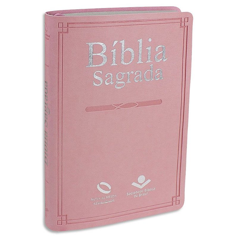 Bíblia NAA Rosa em Promoção e Frete Grátis - Livraria Evangélica Online