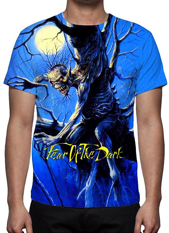 IRON MAIDEN - Fear of the Dark - Camiseta de Rock - Kanikoss Moda Nerd - A  primeira loja Geek dos super Heróis Brasileiros