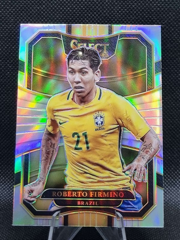 スポーツ選手 SELECT PRIZM PANINI ROBERTO FIRMINO 2017 Panini Select Soccer Roberto Firmino (Brazil