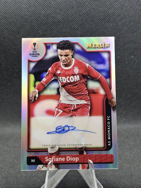 2022 Topps Chrome Merlin - ELIOT MATAZO - AS Monaco - Rookie RC