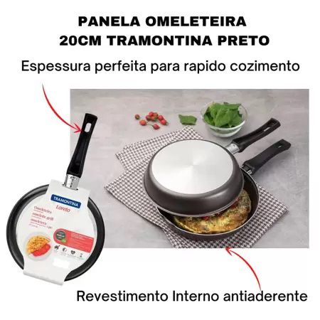 Omeleteira com Revestimento Interno de Antiaderente Starflon Max - Panami -  Tudo para sua Casa! utensílios domésticos em Geral
