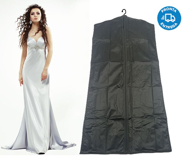 Capa para cheap vestido com ziper
