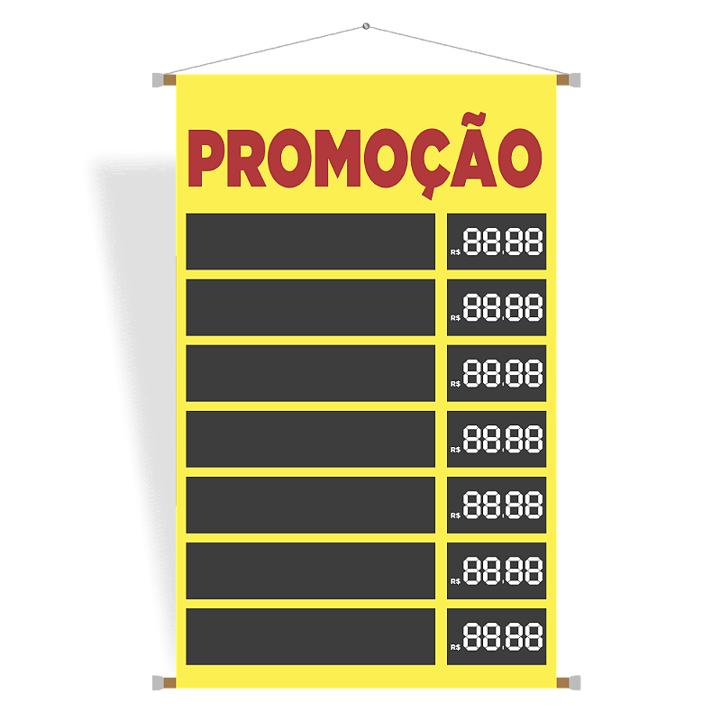 Banner Divulga Promoção Banner de Lona em Curitiba com Arte Pronta ...