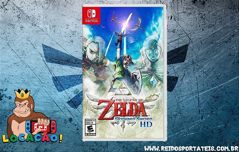 Alugue Jogo para Nintendo Zelda Breath of the Wild - Rei dos