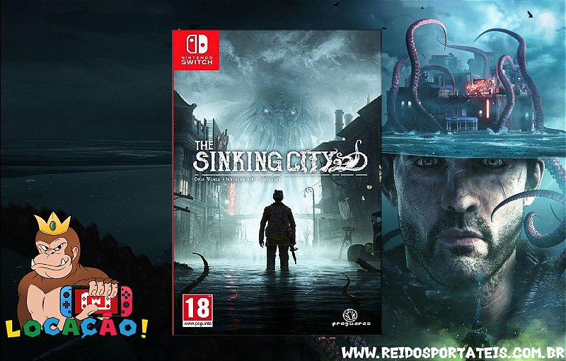 DISPONÍVEL] JOGO THE SINKING CITY NINTENDO SWITCH - Rei dos Portáteis - De  gamer para gamers.