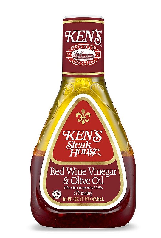 Ken's Steak House Red Wine Vinegar & Olive Oil Vinaigrette Salad Dress