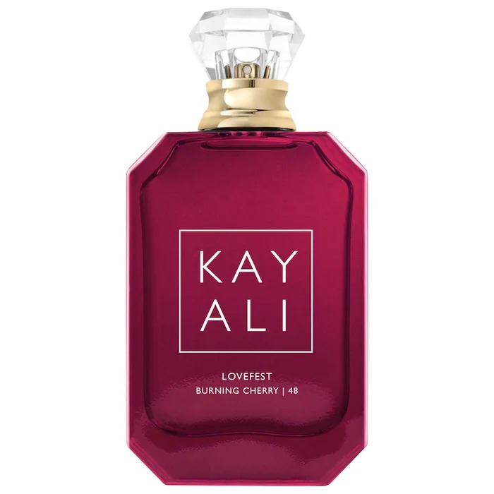 KAYALI(カヤリ) ラブフェスト バーニングチェリー 48 100ml Kayali Lovefest Burning Cherry | 48 - Consumos da Martina