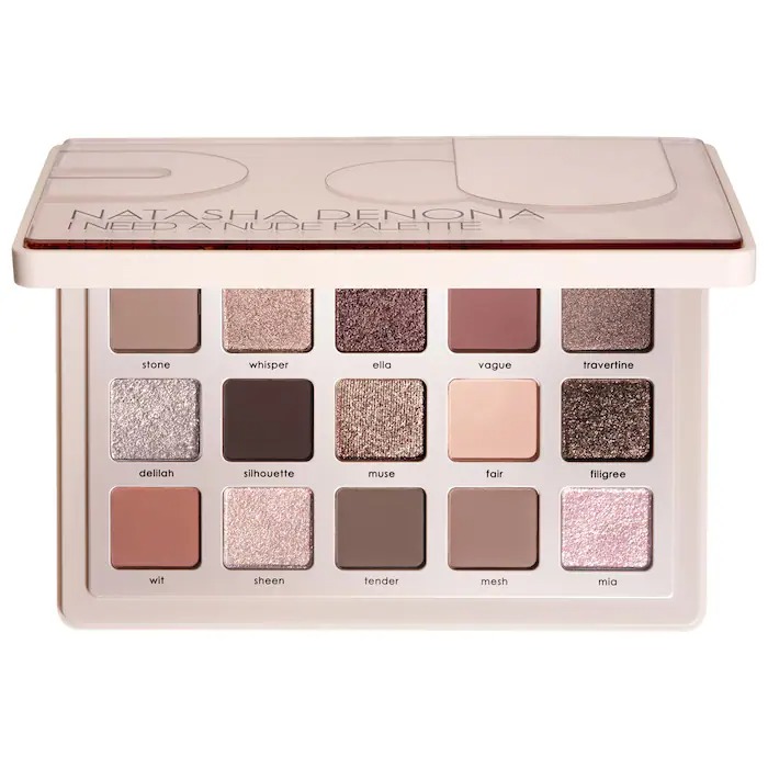 Natasha denonaアイシャドウパレット nude Natasha Denona I Need a Nude Eyeshadow Palette - Consumos da Martina
