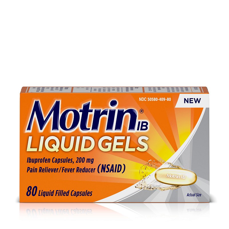 Motrin IB Liquid Gels Consumos da Martina