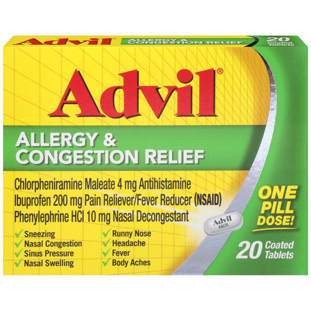 Advil Allergy & Congestion Relief - Consumos da Martina