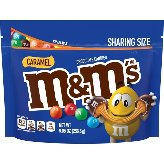 M&M's Caramel Sharing Size - Consumos da Martina