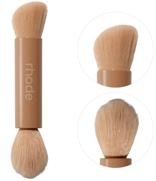 メイク道具・化粧小物 rhode pocket brush rhode Pocket Brush Double-Ended Makeup Brush - Consumos da Martina