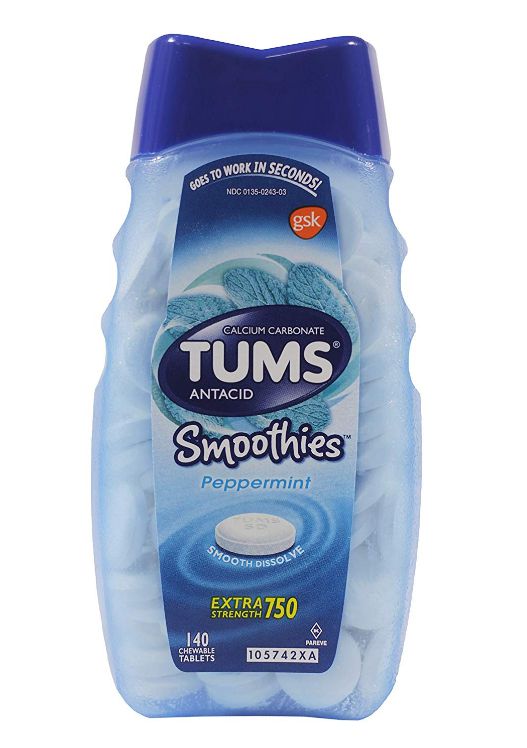 Tums Antacid Smoothies Peppermint Consumos da Martina