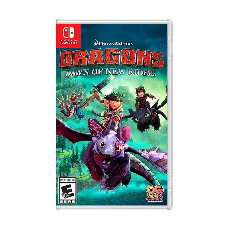 Jogo Dreamworks Dragons [ Como Treinar O Seu Dragão ] Switch