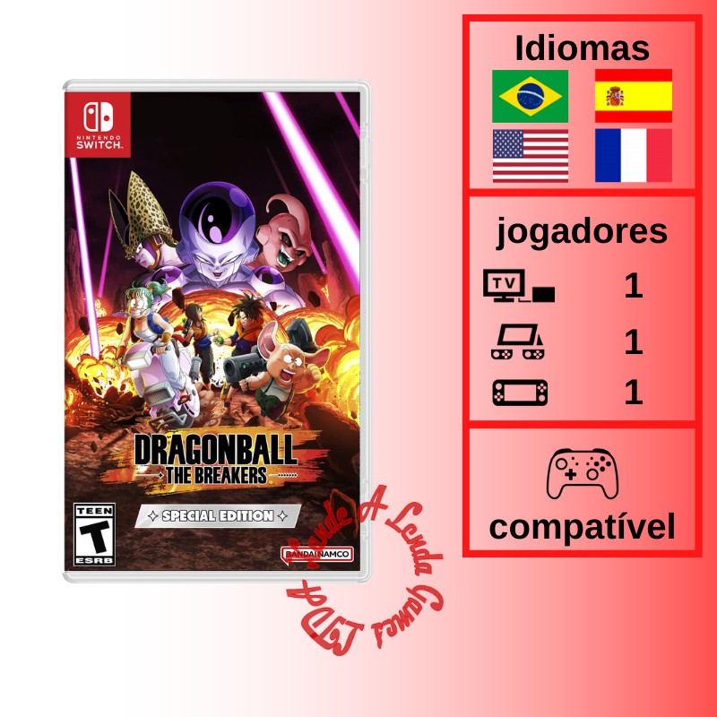 Jogo Dragon Ball The Breakers: (Edição Especial) - PS4 - Bandai