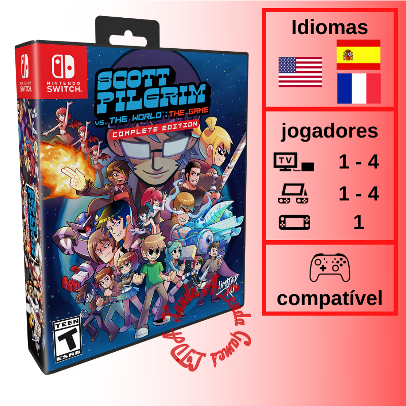 Scott Pilgrim VS. The World The Game Classic Edition - SWITCH [EUA