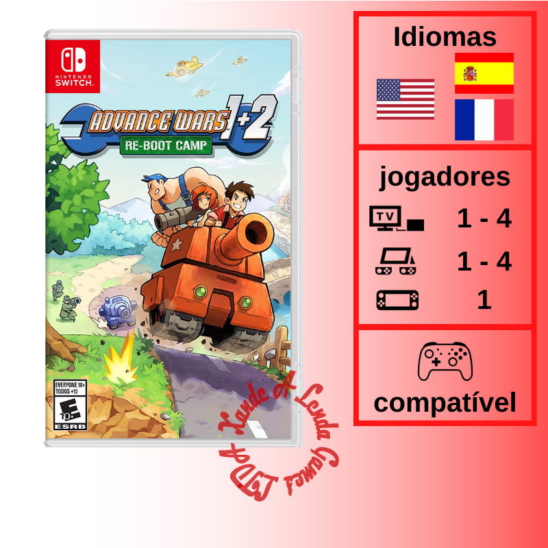 Advance Wars 1 + 2 Re-boot Camp - SWITCH [EUA] - Xande A Lenda