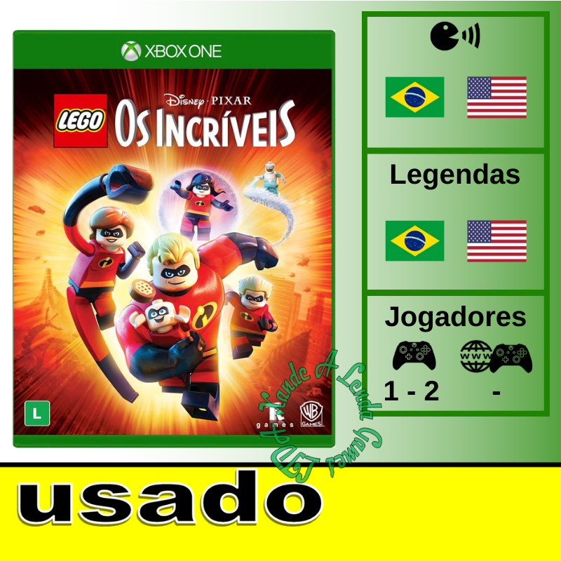 Jogo Lego Os Incríveis - PS4 - Comprar Jogos