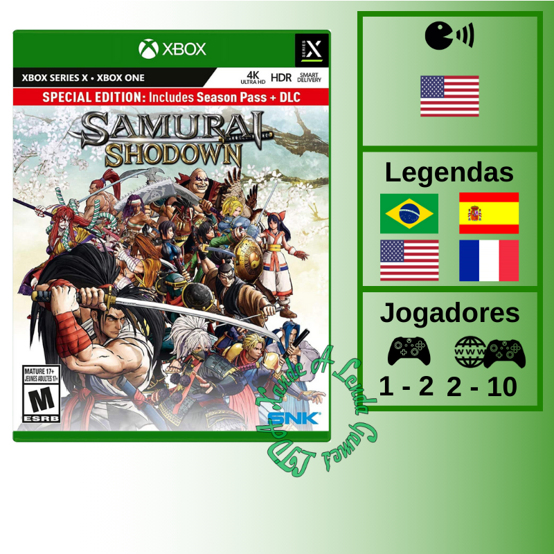 Samurai Shodown Special Edition - XBOX ONE [EUA] - Xande A Lenda