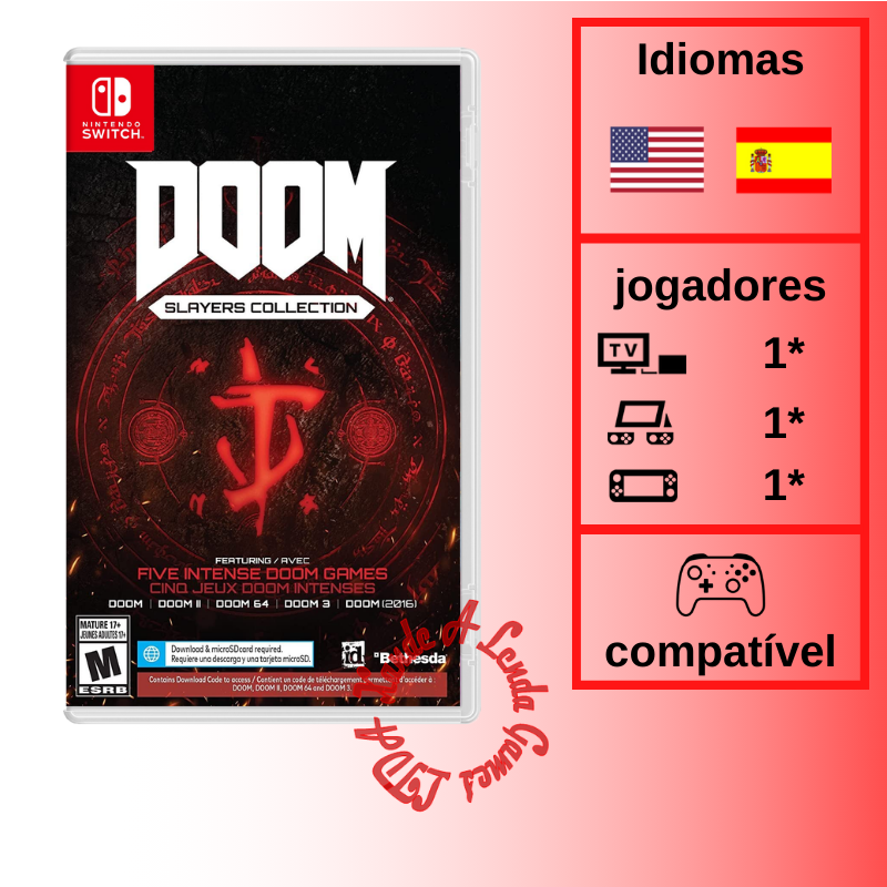 Doom Slayers Collection - SWITCH [EUA] - Xande A Lenda Games. A sua ...