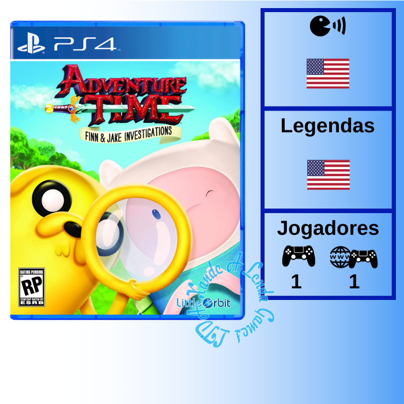 Adventure Time Finn and Jake Investigations - PS4 [EUA] - Xande A Lenda ...