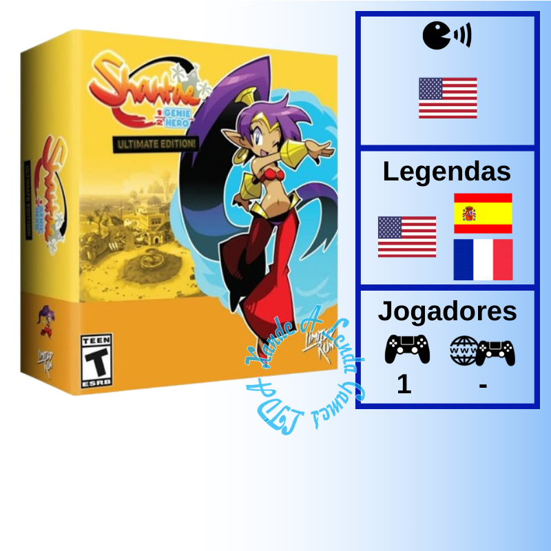 北米版 Shantae Collector’s Edition 国内版本体動作可 Shantae Half Genie Hero Ultimate Edition Collector's Edition - PS5