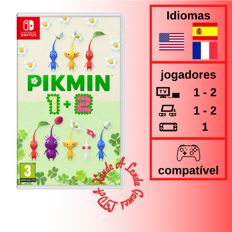 Pikmin 1 + 2 - SWITCH [EUROPA] - Xande A Lenda Games. A sua loja