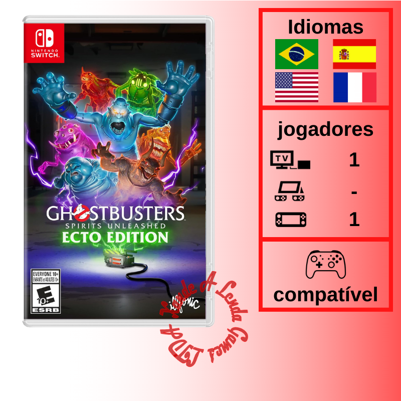 Ghostbusters Spirits Unleashed Ecto Edition Switch Ghostbusters