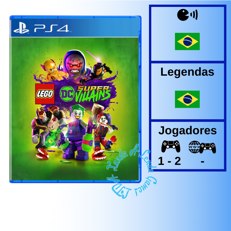 Comprar LEGO DC Super-Vilões para PS4 - mídia física - Xande A